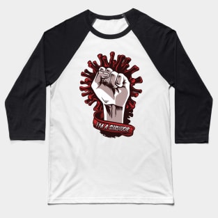 Coronavirus Survivor Baseball T-Shirt